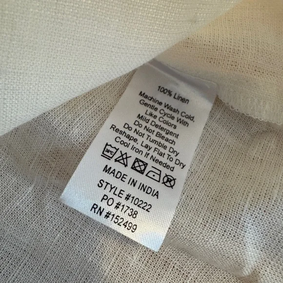 Amour Vert Dawn Linen Blouse - Picture 3 of 4